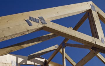 Nether Kirkton roof trusses for new builds and additions